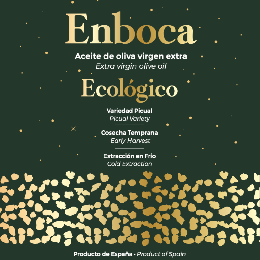 Etiqueta Aove Ecologico Picual